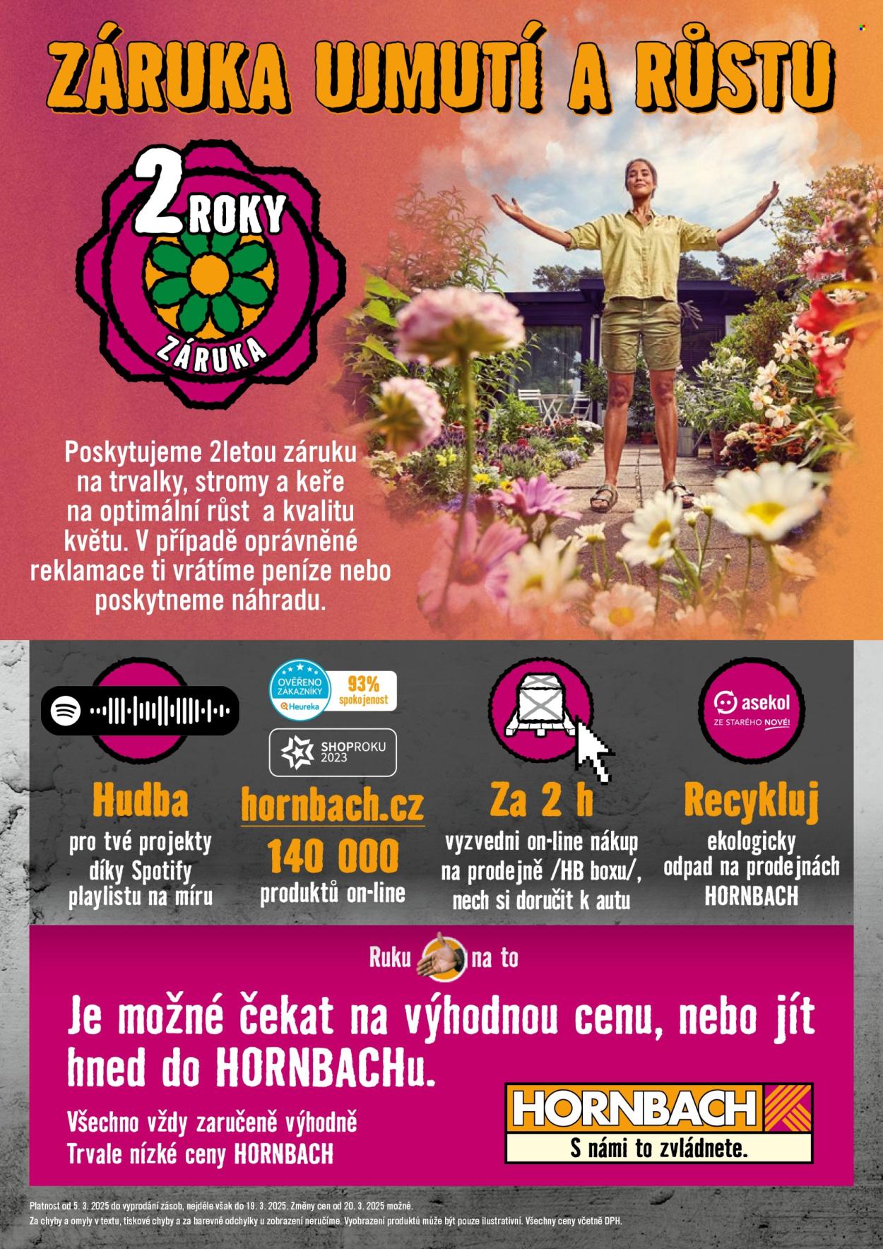 Leták HORNBACH - 5.3.2025 - 19.3.2025. Strana 8