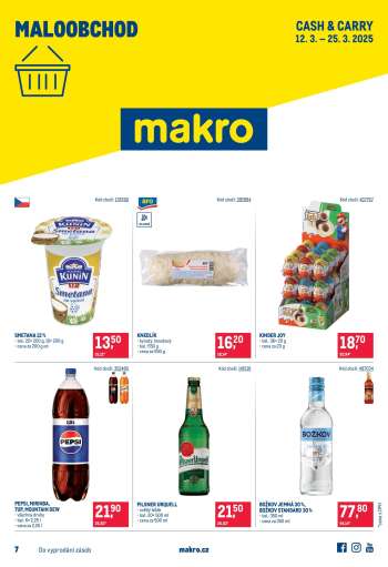 Leták MAKRO - 12.3.2025 - 25.3.2025.