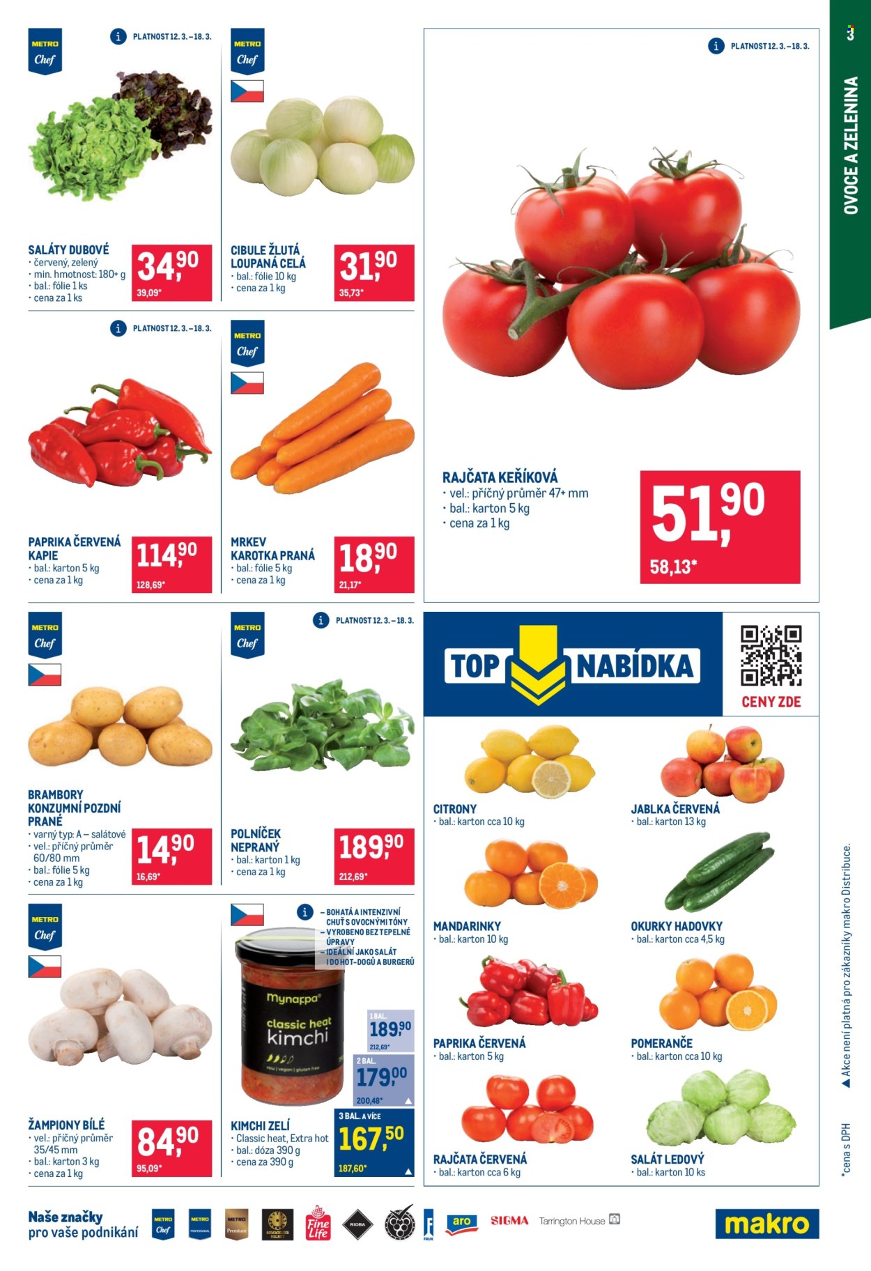 Leták MAKRO - 12.3.2025 - 25.3.2025. Strana 3