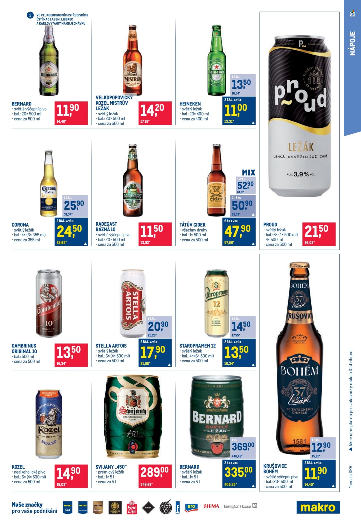 Leták MAKRO - 12.3.2025 - 25.3.2025. Strana 21
