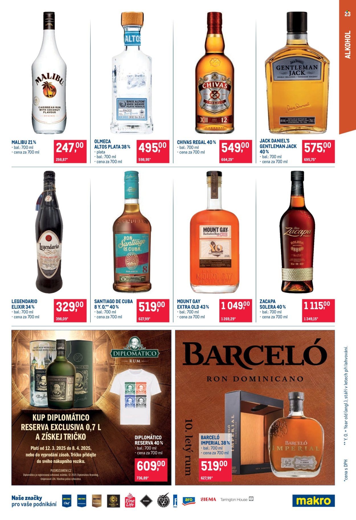 Leták MAKRO - 12.3.2025 - 25.3.2025. Strana 23