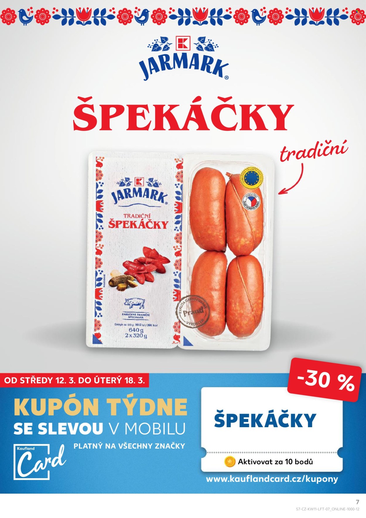 Leták Kaufland - 12.3.2025 - 18.3.2025. Strana 7