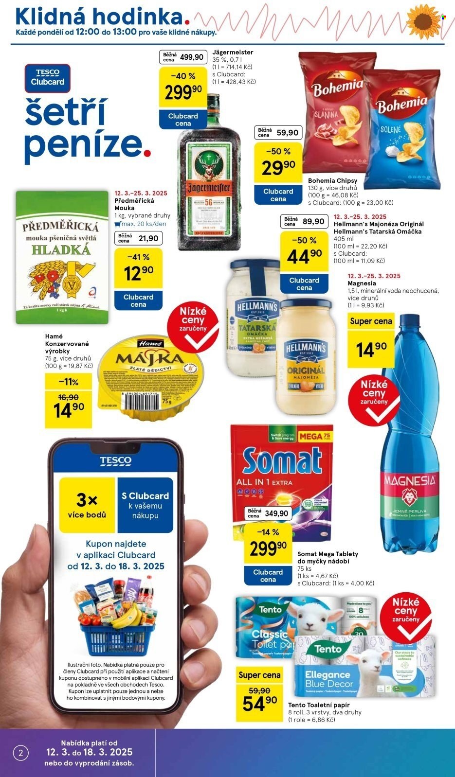 Leták TESCO supermarket - 12.3.2025 - 18.3.2025. Strana 2