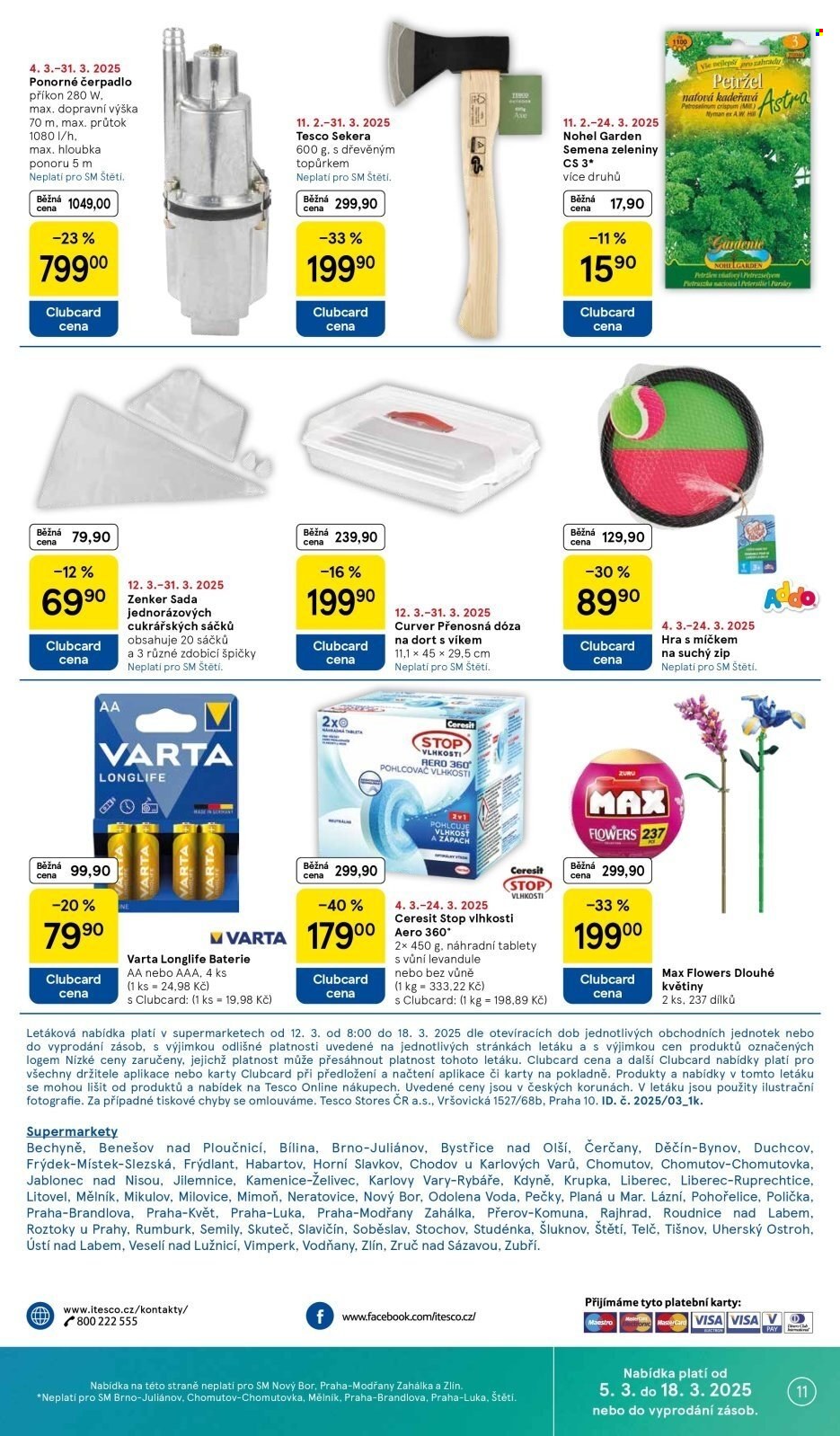 Leták TESCO supermarket - 12.3.2025 - 18.3.2025. Strana 11