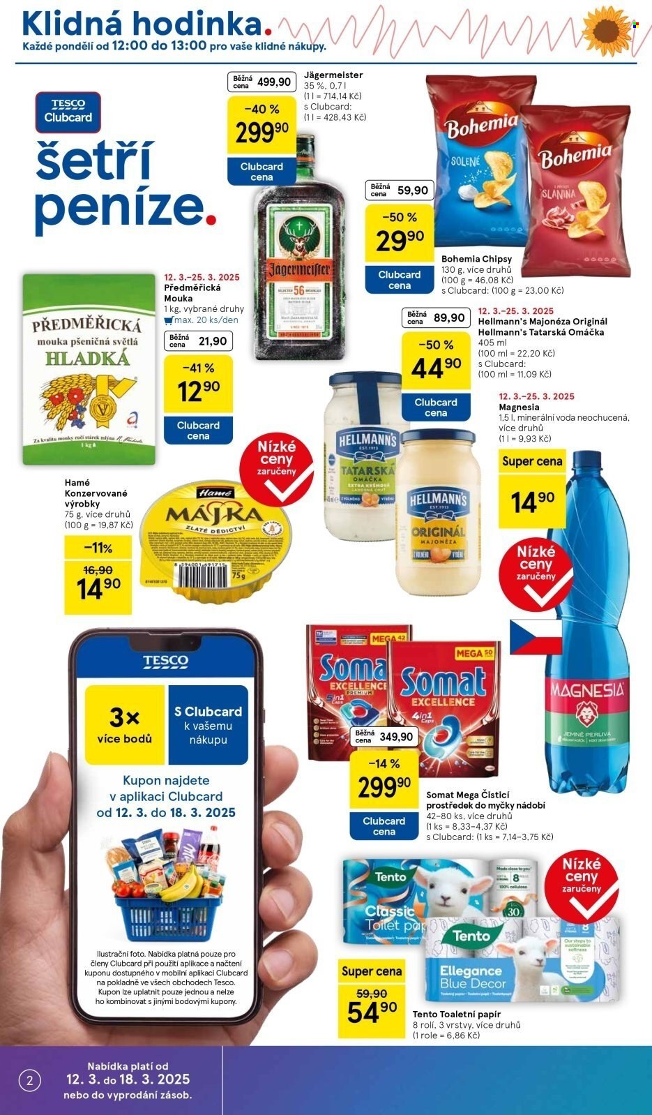 Leták TESCO - 12.3.2025 - 18.3.2025. Strana 2