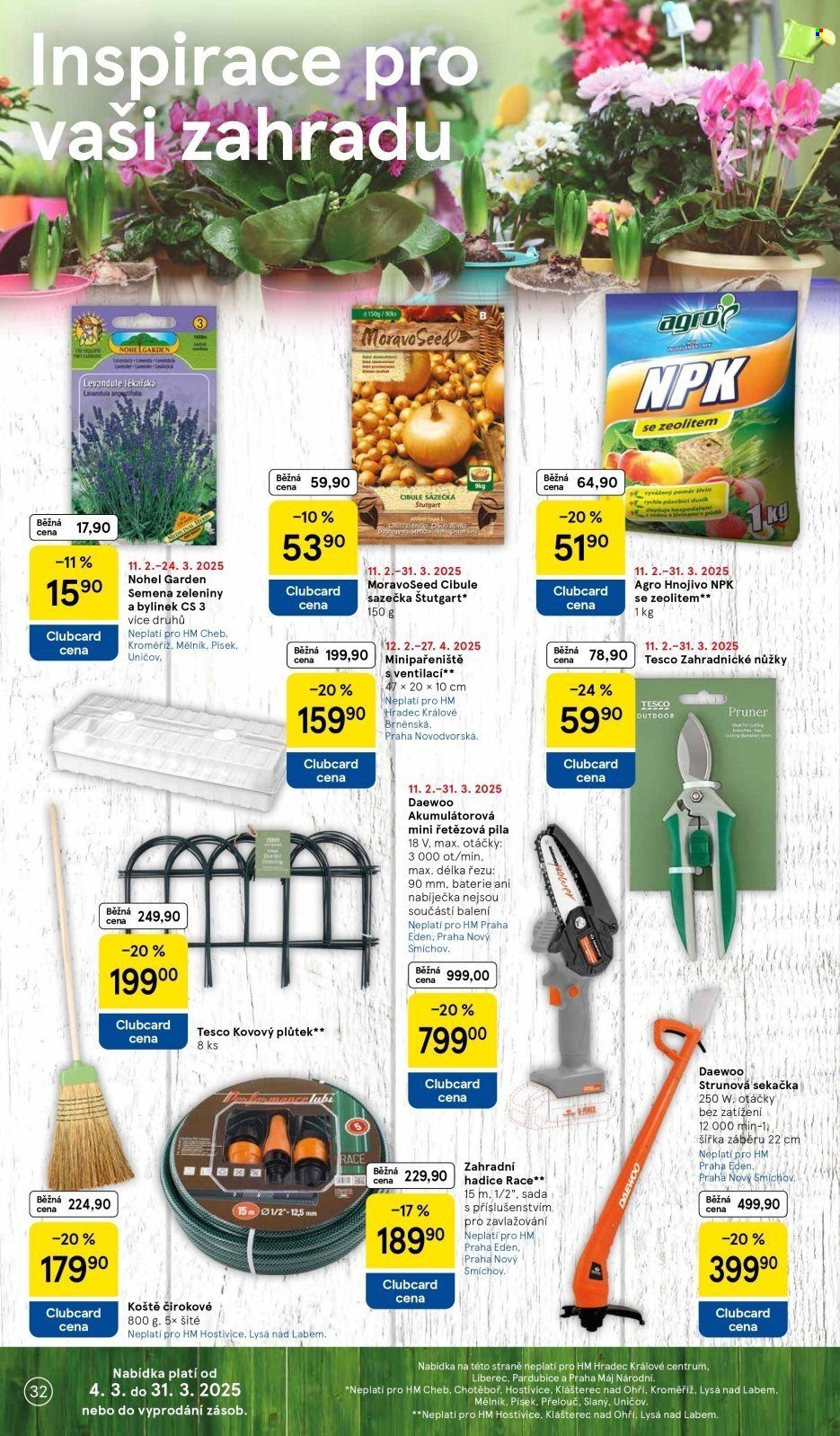 Leták TESCO - 12.3.2025 - 18.3.2025. Strana 32