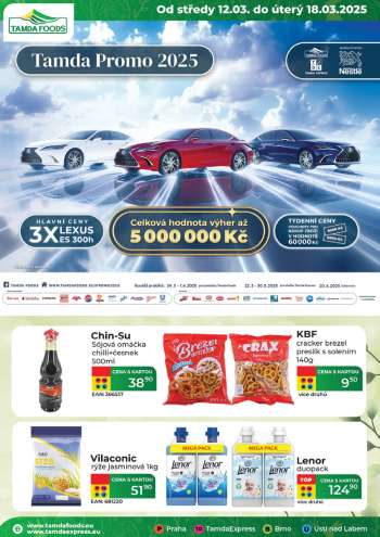 Leták Tamda Foods - 12.3.2025 - 18.3.2025.