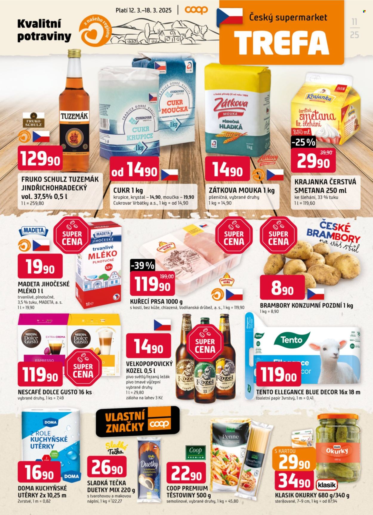 Leták TREFA coop - 12.3.2025 - 18.3.2025. Strana 1