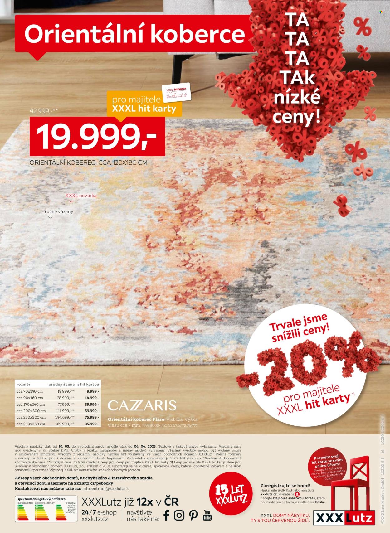 Leták XXXLutz - 10.3.2025 - 6.4.2025. Strana 16