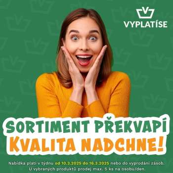 Leták Vyplatíse - 10.3.2025 - 16.3.2025.