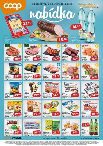 Leták coop JEDNOTA - 12.3.2025 - 25.3.2025.