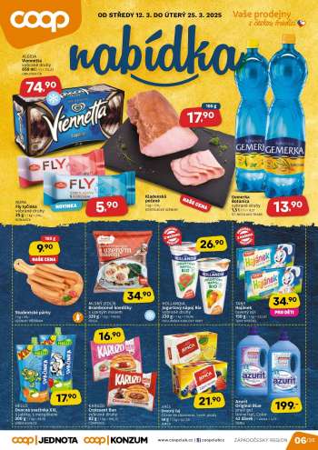Leták coop JEDNOTA - 12.3.2025 - 25.3.2025.