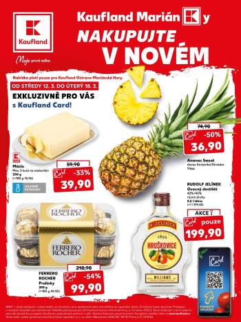 Leták Kaufland - 12.3.2025 - 18.3.2025.