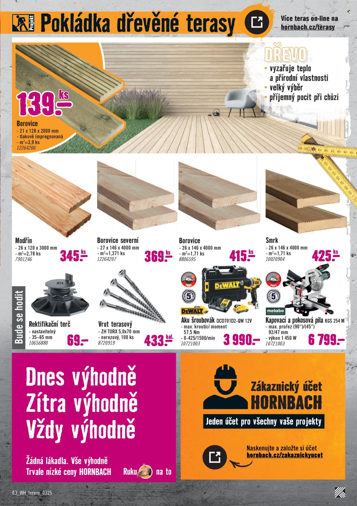 Leták HORNBACH - 12.3.2025 - 26.3.2025. Strana 3