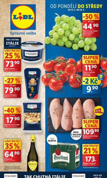 Leták Lidl - 17.3.2025 - 23.3.2025.