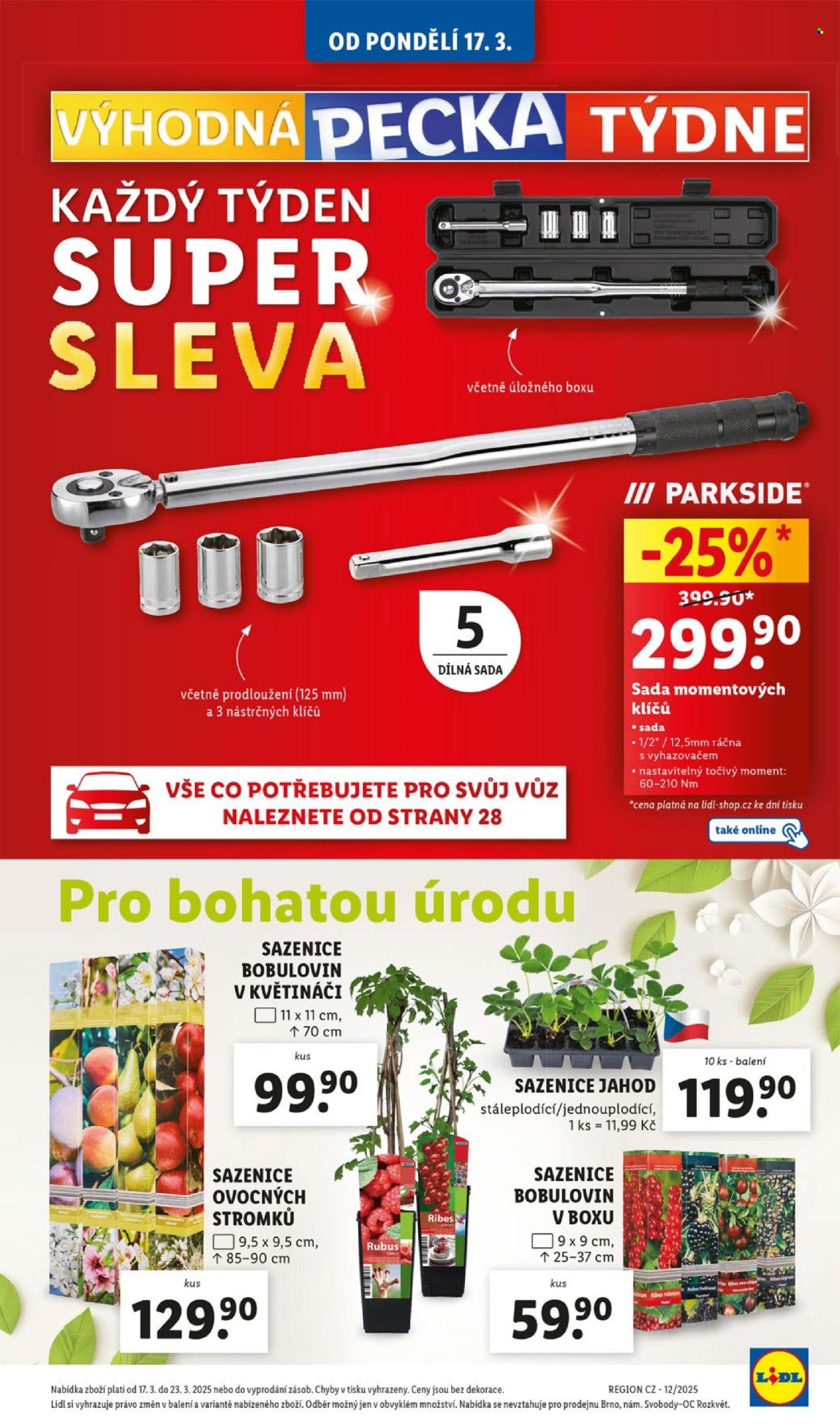 Leták Lidl - 17.3.2025 - 23.3.2025. Strana 11