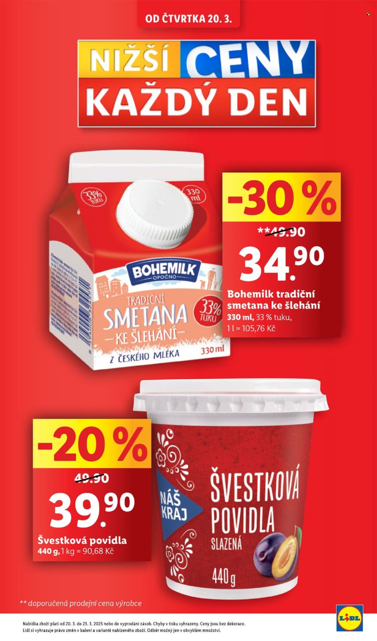 Leták Lidl - 20.3.2025 - 23.3.2025. Strana 5