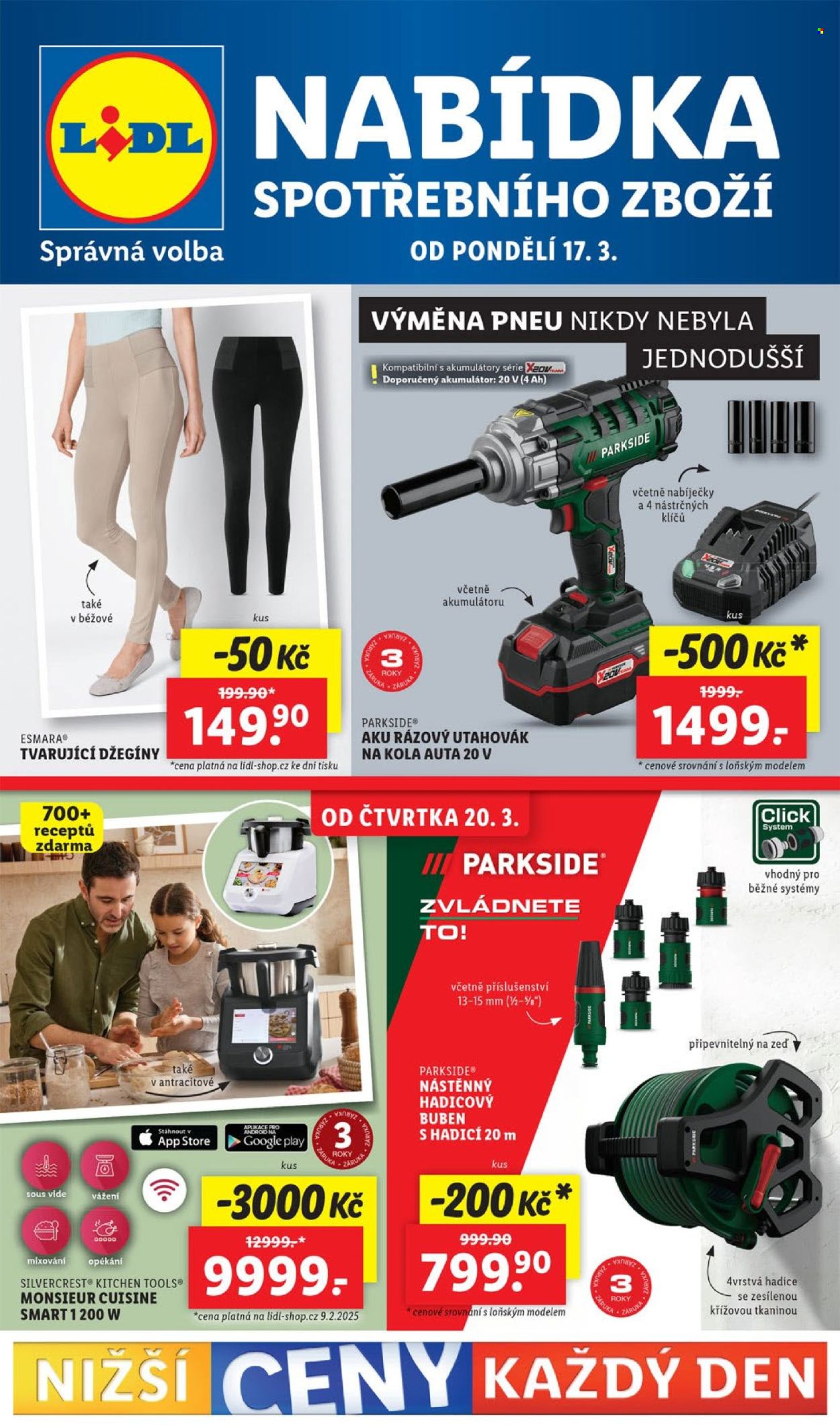 Leták Lidl - 17.3.2025 - 23.3.2025. Strana 1