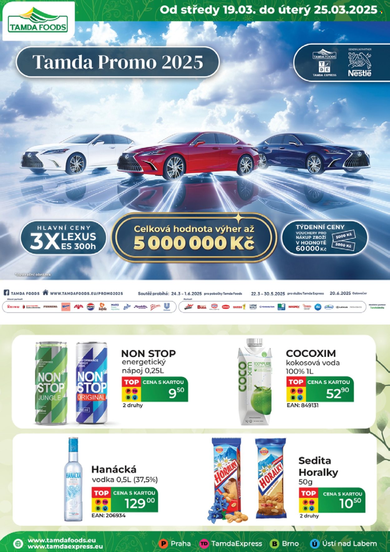 Leták Tamda Foods - 19.3.2025 - 25.3.2025. Strana 1