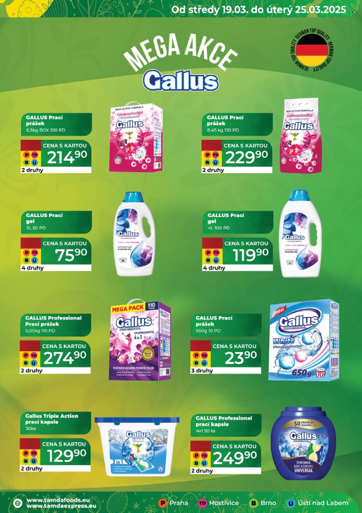 Leták Tamda Foods - 19.3.2025 - 25.3.2025. Strana 47