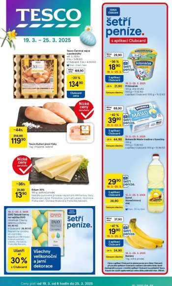 Leták TESCO - 19.3.2025 - 25.3.2025.