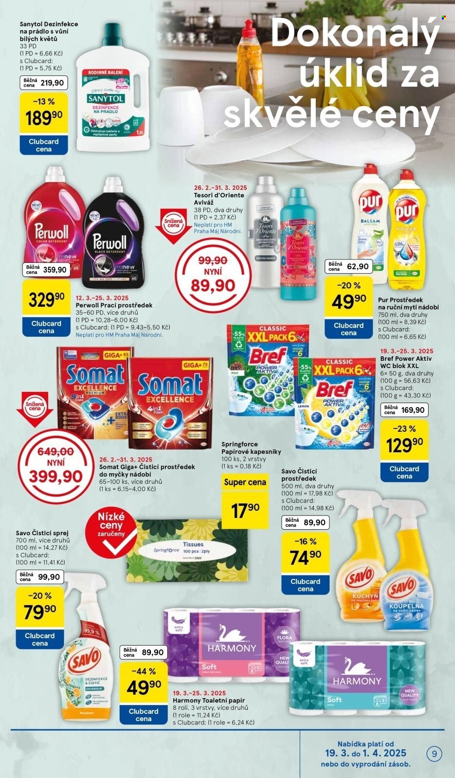 Leták TESCO - 19.3.2025 - 25.3.2025. Strana 9