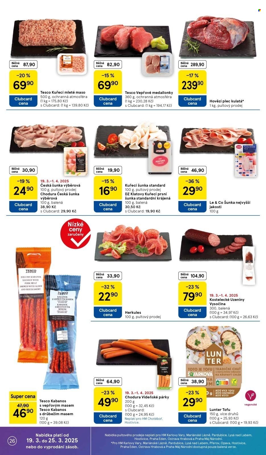 Leták TESCO - 19.3.2025 - 25.3.2025. Strana 26