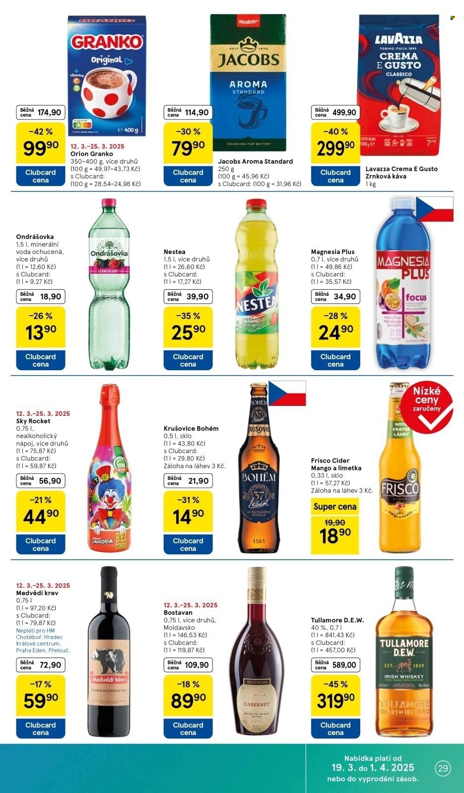 Leták TESCO - 19.3.2025 - 25.3.2025. Strana 29