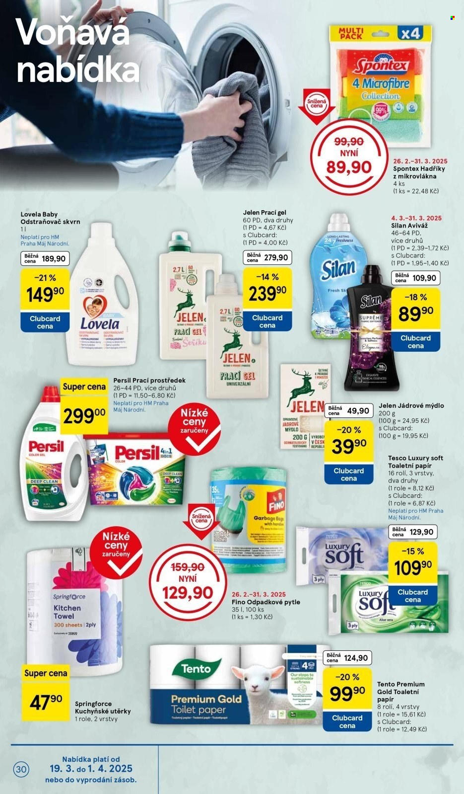 Leták TESCO - 19.3.2025 - 25.3.2025. Strana 30