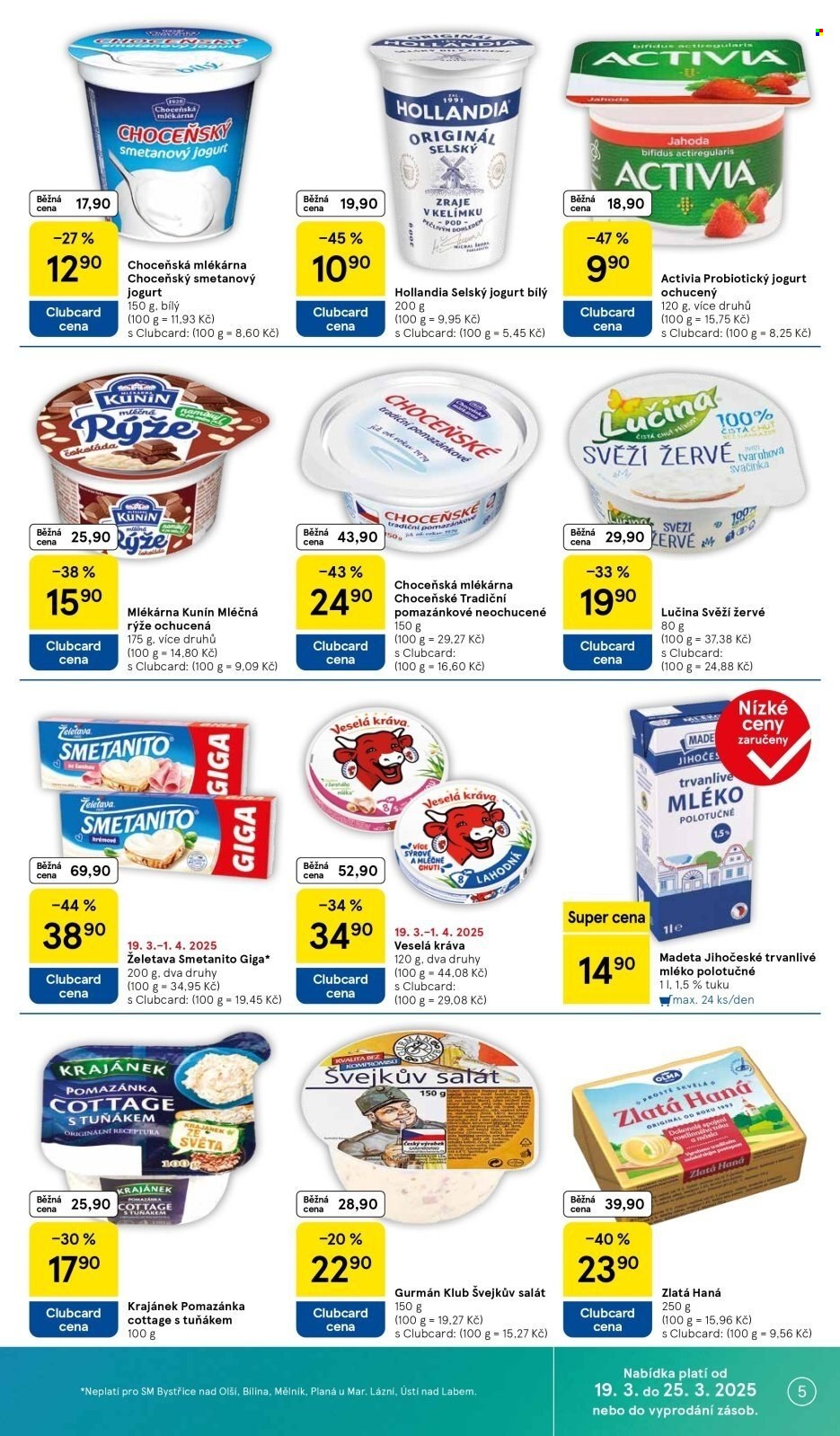 Leták TESCO supermarket - 19.3.2025 - 25.3.2025. Strana 5