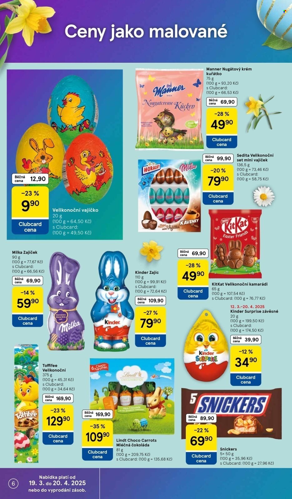 Leták TESCO supermarket - 19.3.2025 - 25.3.2025. Strana 6