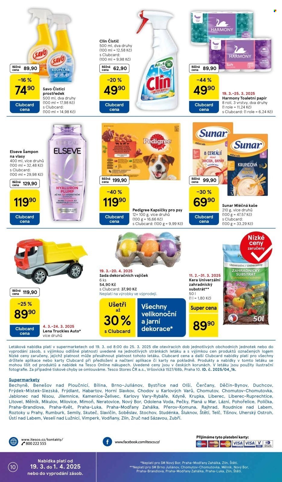 Leták TESCO supermarket - 19.3.2025 - 25.3.2025. Strana 10