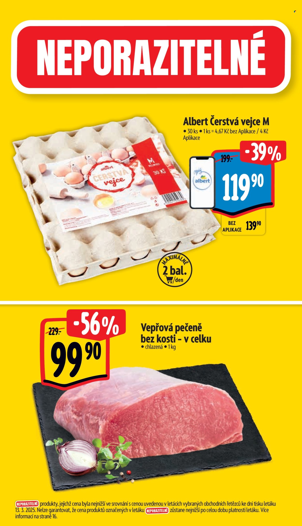 Leták Albert Supermarket - 19.3.2025 - 25.3.2025. Strana 2