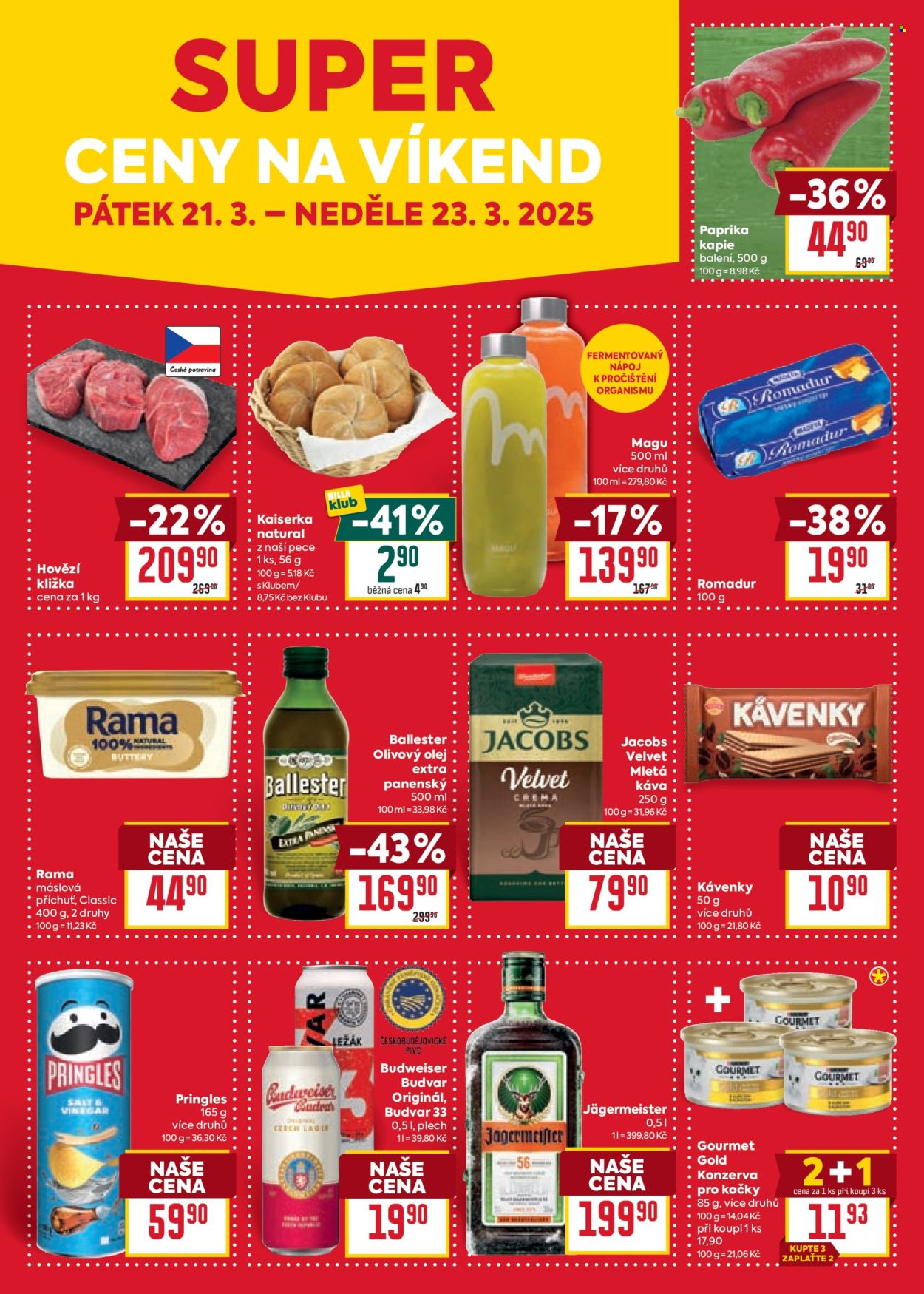 Leták BILLA - 19.3.2025 - 25.3.2025. Strana 21
