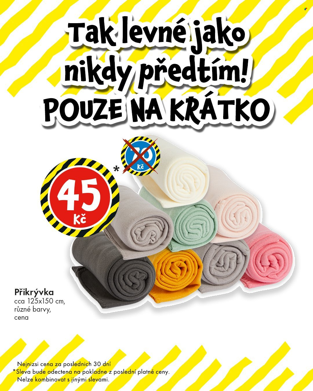 Leták TEDi. Strana 1