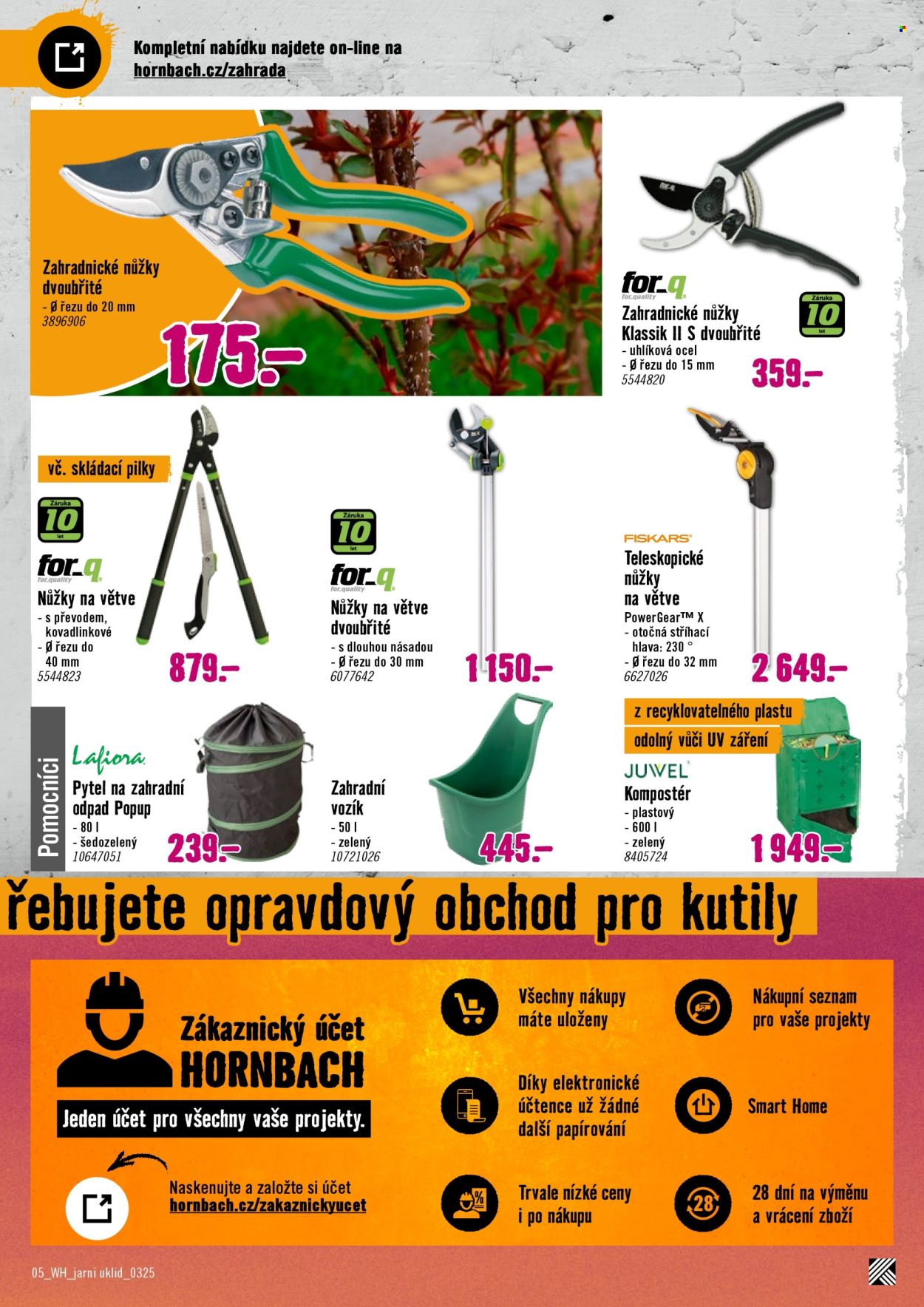 Leták HORNBACH - 19.3.2025 - 2.4.2025. Strana 5