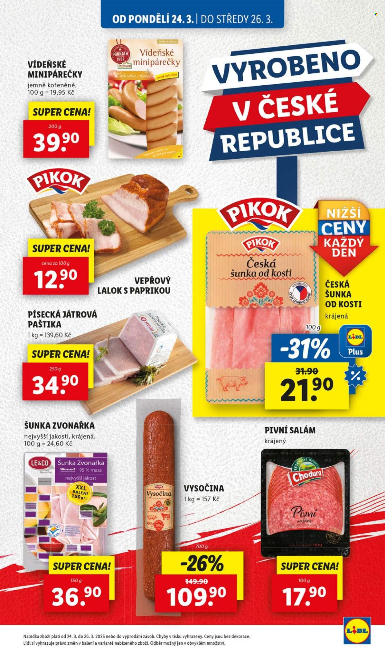 Leták Lidl - 24.3.2025 - 30.3.2025. Strana 17