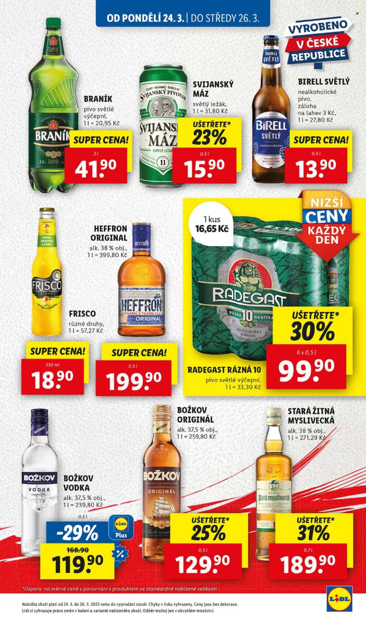 Leták Lidl - 24.3.2025 - 30.3.2025. Strana 23