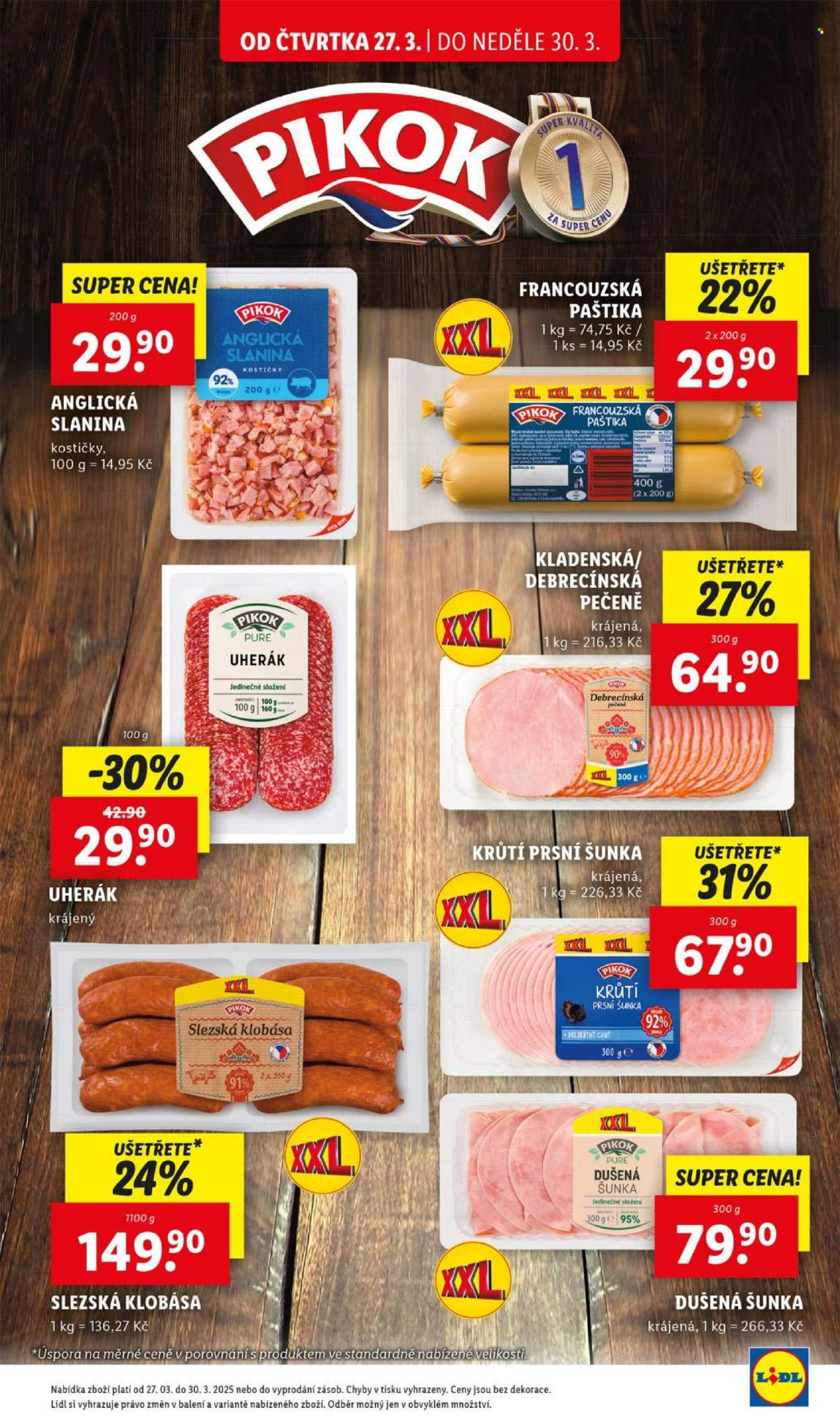 Leták Lidl - 27.3.2025 - 30.3.2025. Strana 13