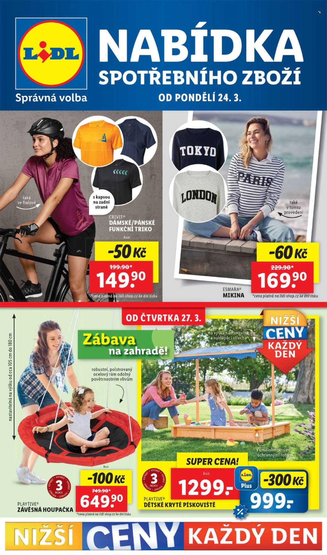 Leták Lidl - 24.3.2025 - 30.3.2025. Strana 1