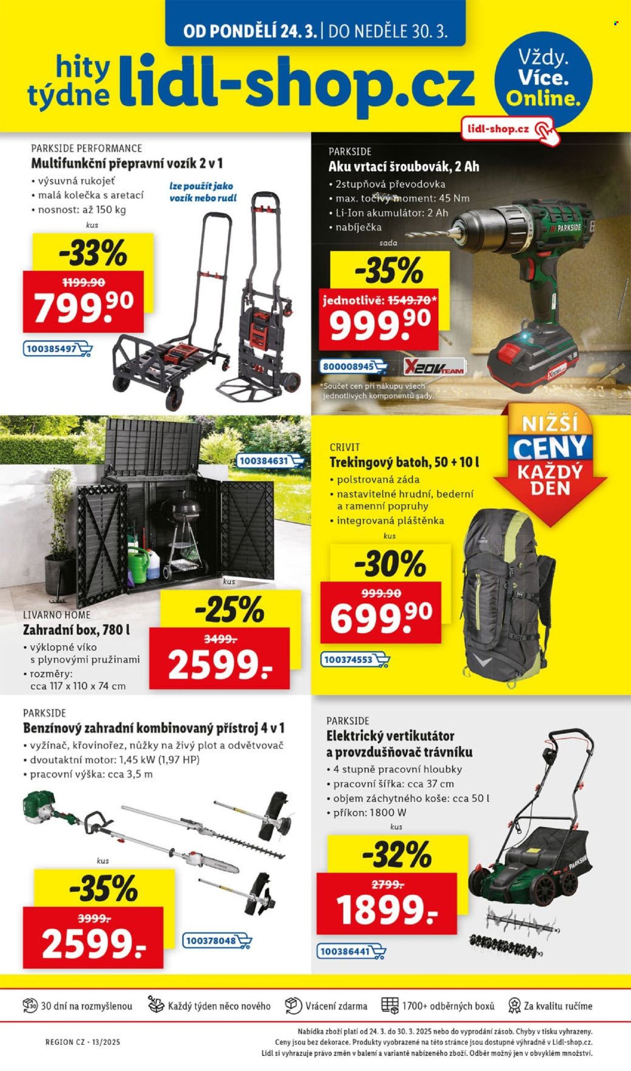 Leták Lidl - 24.3.2025 - 30.3.2025. Strana 9