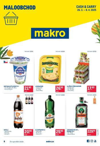 Leták MAKRO - 26.3.2025 - 8.4.2025.