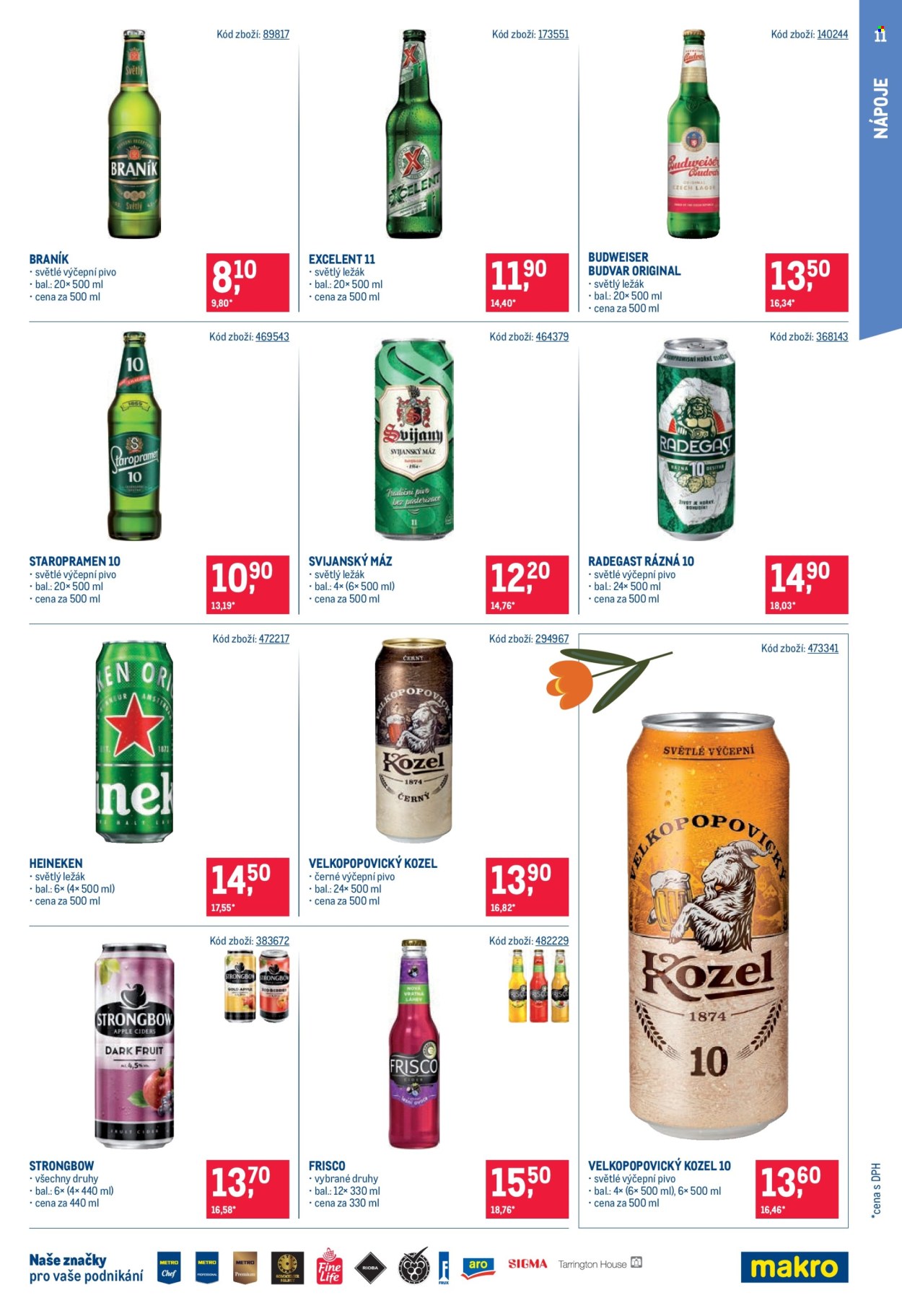 Leták MAKRO - 26.3.2025 - 8.4.2025. Strana 11