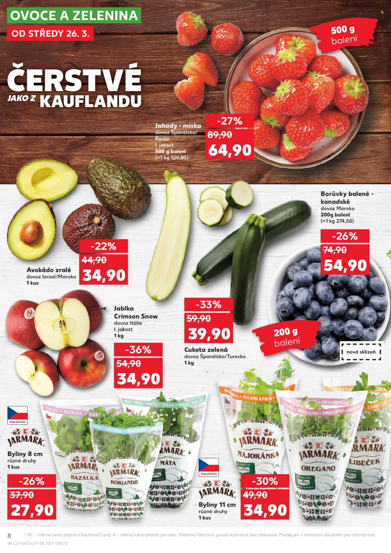 Leták Kaufland - 26.3.2025 - 1.4.2025. Strana 8