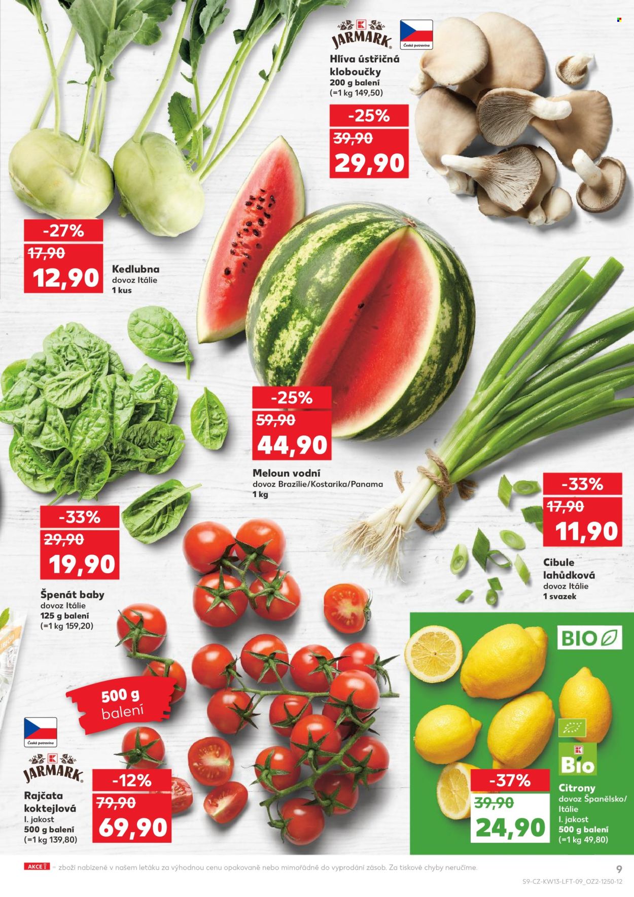 Leták Kaufland - 26.3.2025 - 1.4.2025. Strana 9