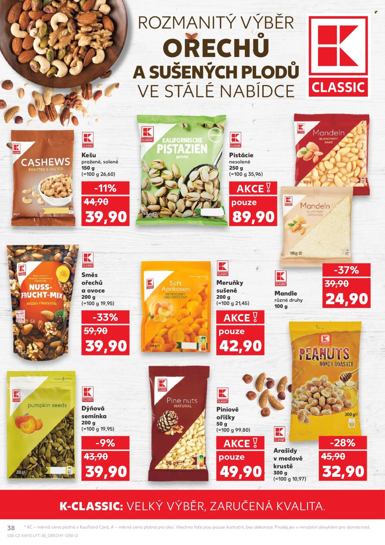Leták Kaufland - 26.3.2025 - 1.4.2025. Strana 38