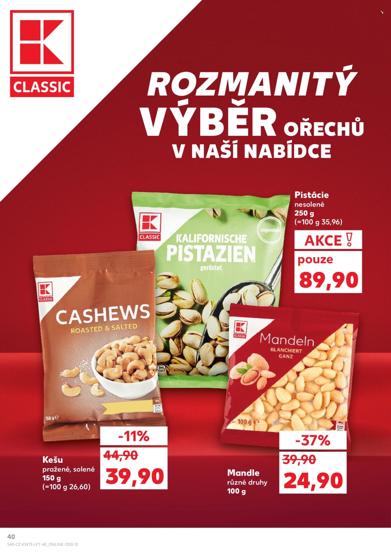 Leták Kaufland - 26.3.2025 - 1.4.2025. Strana 40