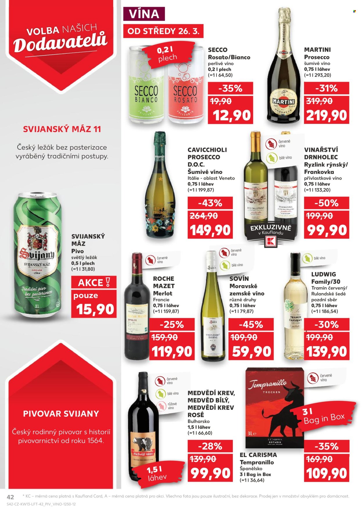 Leták Kaufland - 26.3.2025 - 1.4.2025. Strana 42