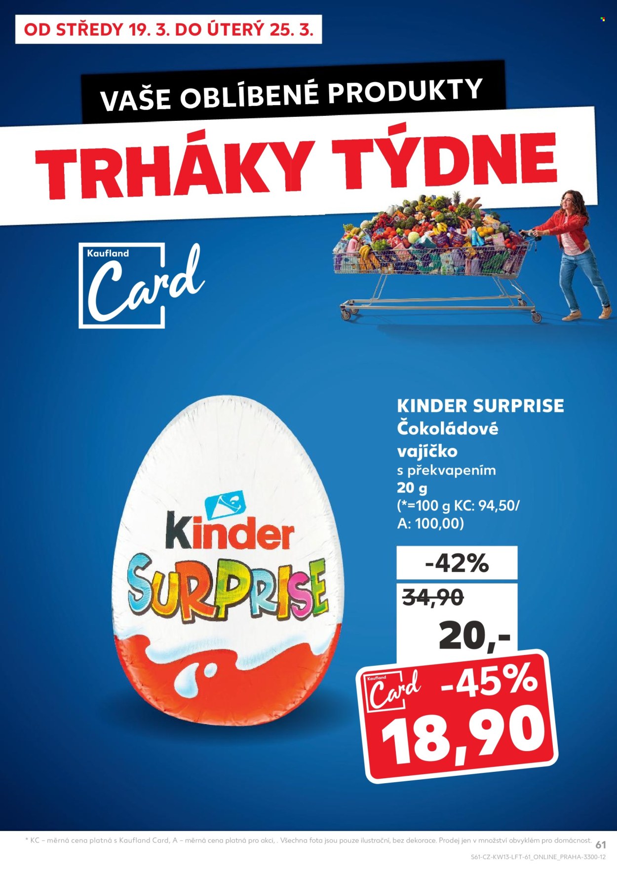 Leták Kaufland - 26.3.2025 - 1.4.2025. Strana 61