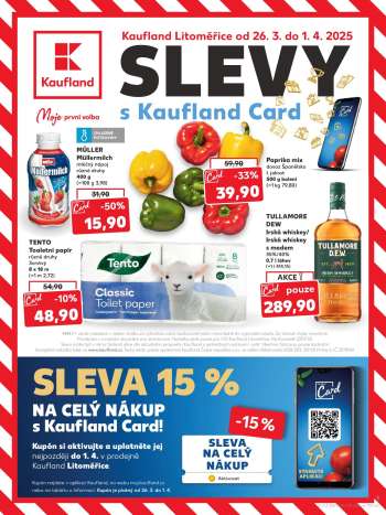 Leták Kaufland - 26.3.2025 - 1.4.2025.